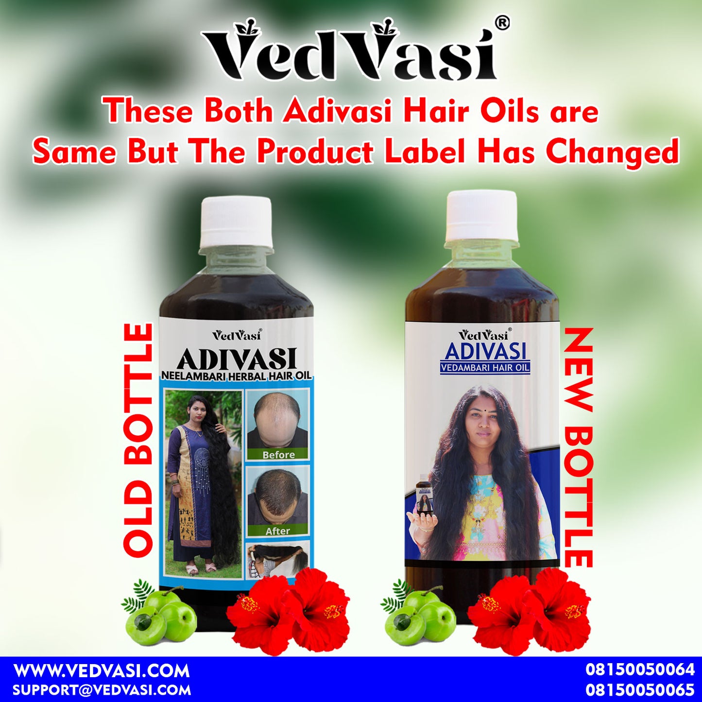 Adivasi Vedambari Herbal Hair Oil | Say Good Bye To All Hair Problems